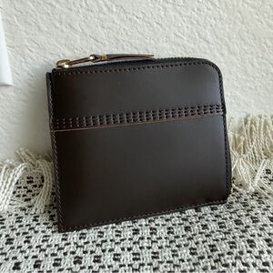 Comme des Garcons Triple Stitch Zip Pouch